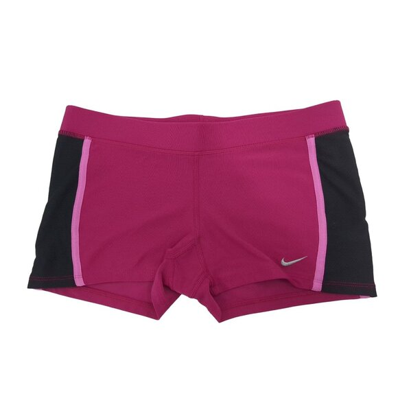 Nike Tempo Shorts Womens Small Pink Dri Fit Athletic Fitted Workout Running Gym - Picture 1 of 7